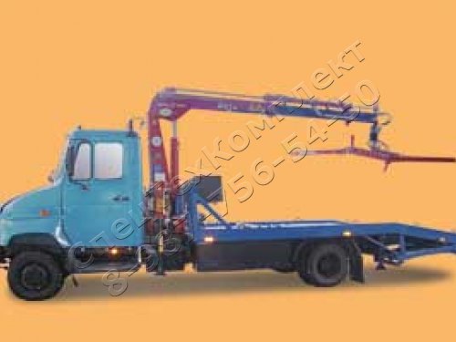 Автоэвакуатор ЗИЛ - 5301 с КМУ